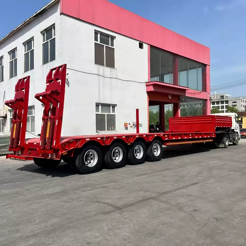 Semi-Trailer Lowboy 3 Gandar