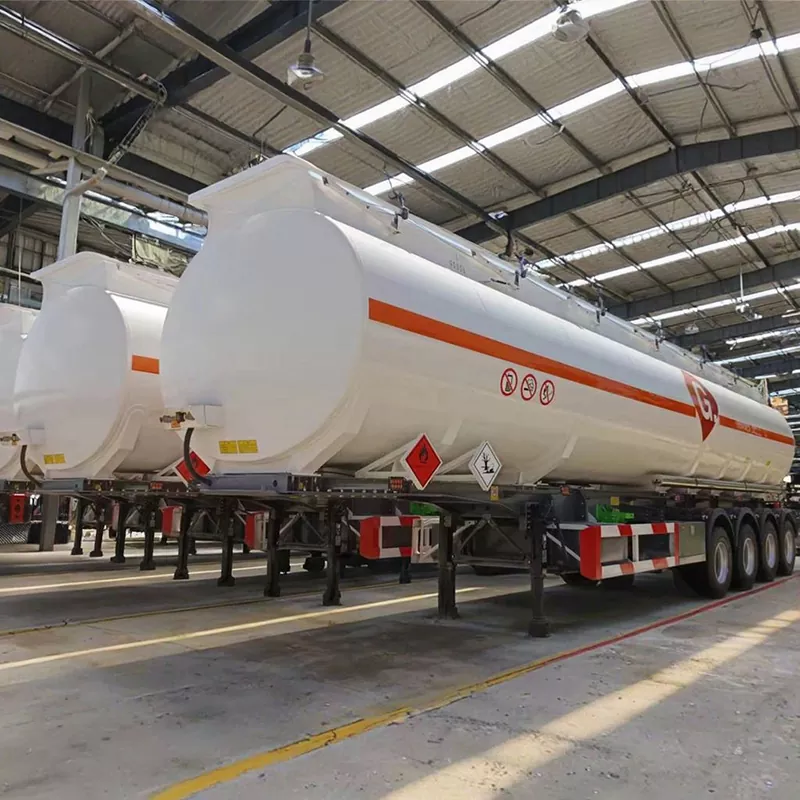 Semi-Trailer Kotak Bahan Kimia Berbahaya Tahan Ledakan