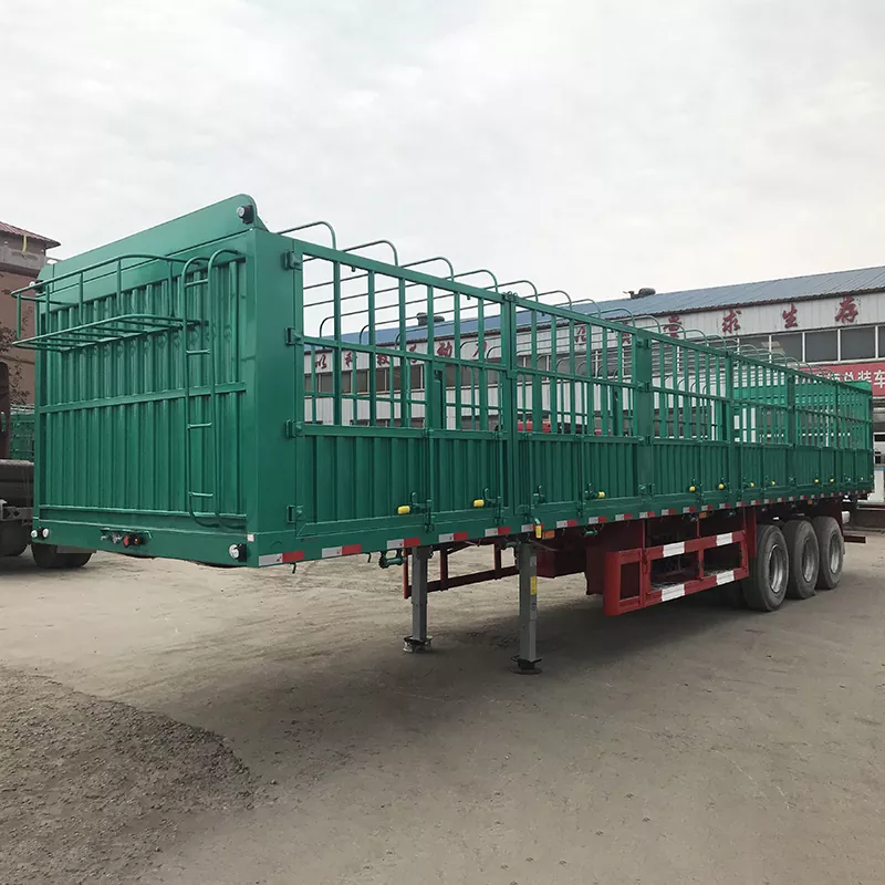 Semi-Trailer Pasak Kepadatan Tinggi Tugas Berat