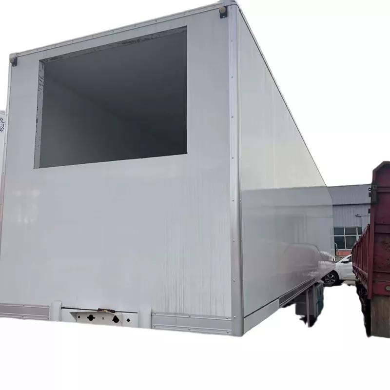 Semi-Trailer Berpendingin/Terisolasi Jarak Jauh