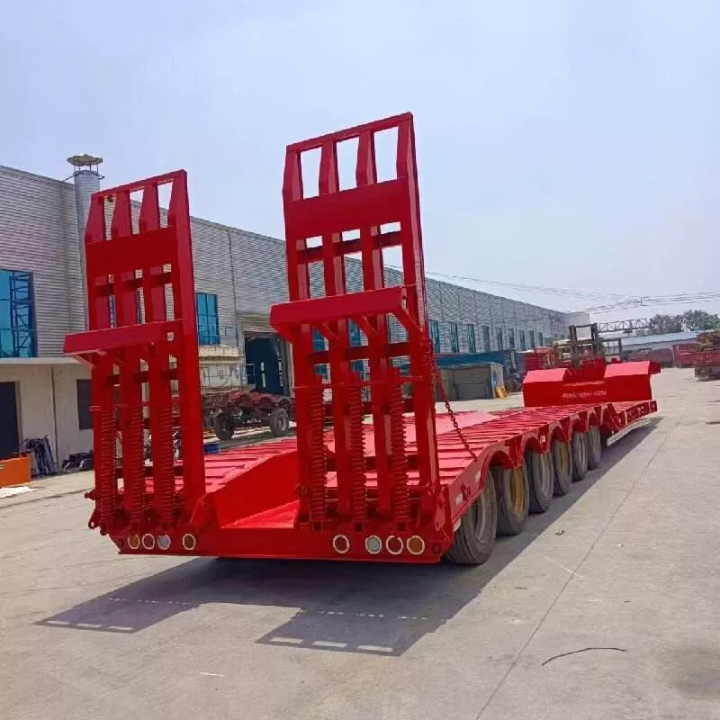 Semi-Trailer Angkutan Berat Multi-Jalur