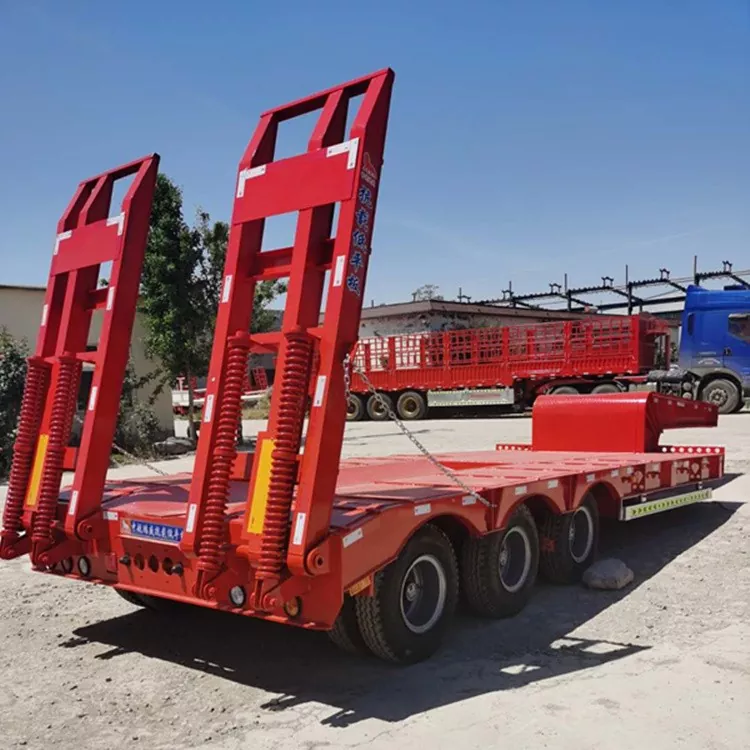 Semi-Trailer Drop-Deck Standar