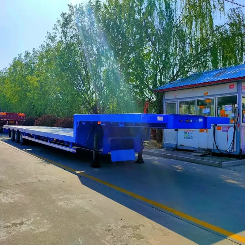 Semi-Trailer Dek Langkah Standar